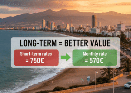 carrentagadir - Long-term rental savings in Agadir - monthly rates vs daily pricing