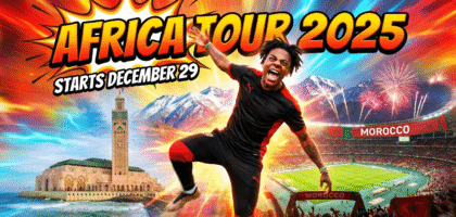 IShowSpeed's Africa Tour kicks off December 29, 2025 - Morocco among key destinations